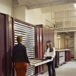 Flat Textile Museum Storage Cabinet