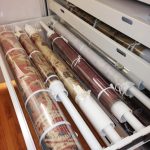 Rolled Textile Museum Storage
